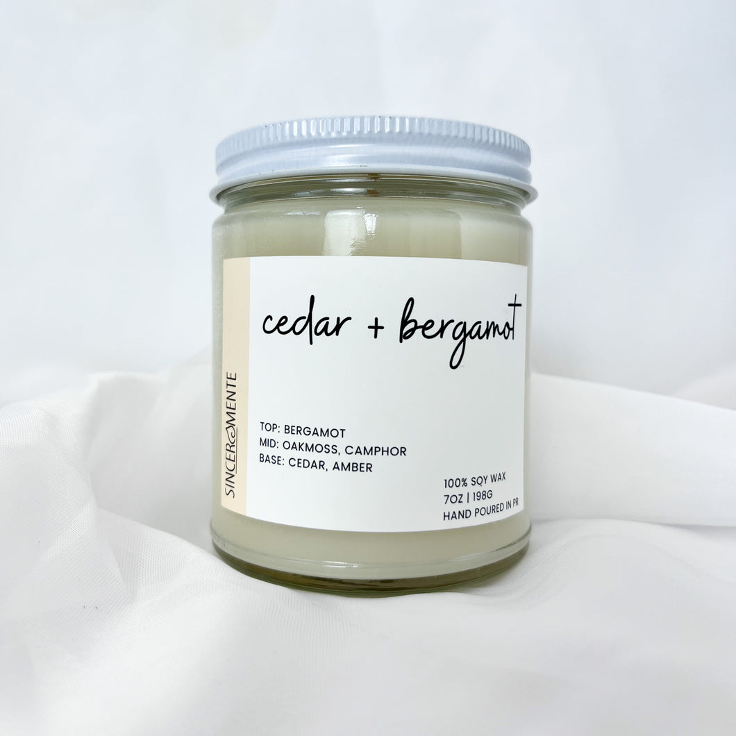 Cedar + Bergamot